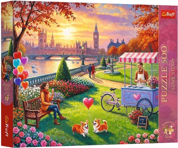 Puzzel 500 Premium plus Romantisch Londen