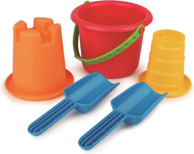 Zandspeelgoedset emmer 5-in-1
