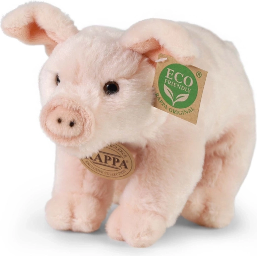 Rappa pluchen huissvarken staand 20 cm Eco-friendly