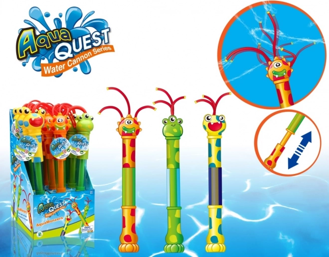 Waterpistool met watermonsters, 53 cm