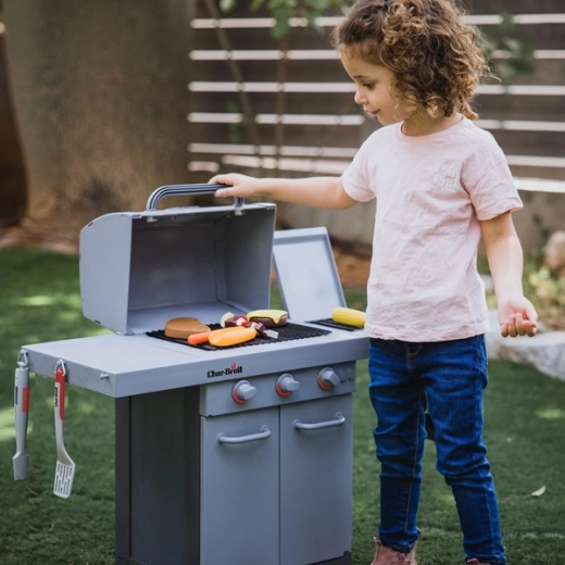 Realistisch stoom-effect zoals op een echte grill