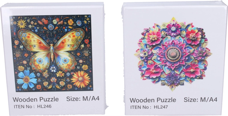 A4-formaat voor comfortabel puzzelen