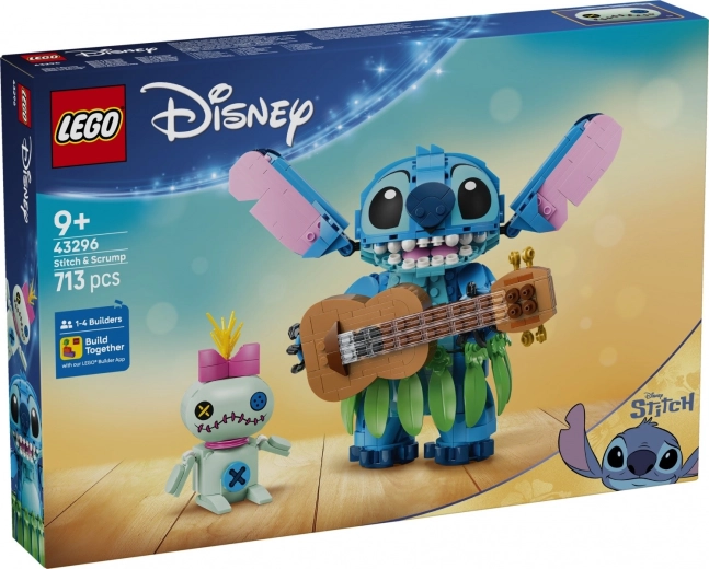 LEGO Disney Stitch en Scrump bouwset
