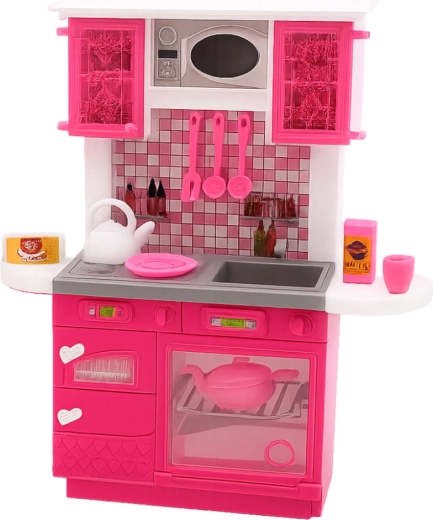 Realistische keukenunit met oven en gootsteen