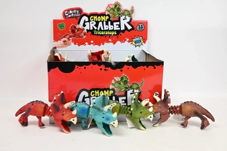 Uitschuifbare dinosaurus 20 cm (3 soorten)