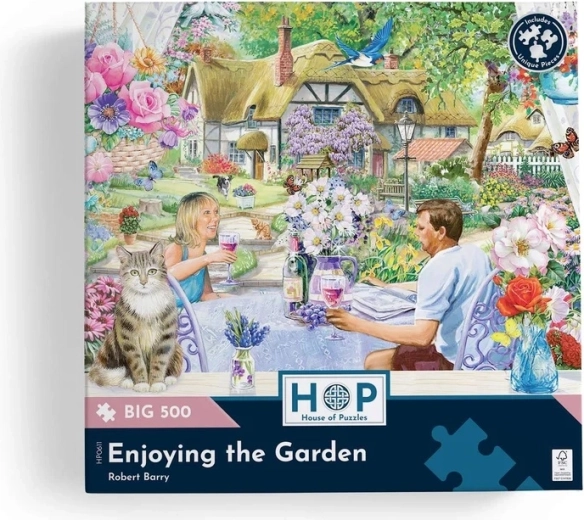 Betoverend tuinmotief