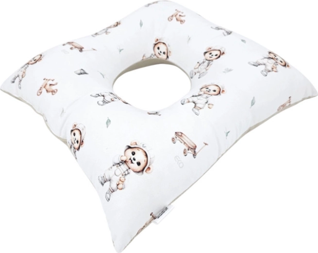 EKO postnataal kussen Gardener Bear 40 × 40 cm