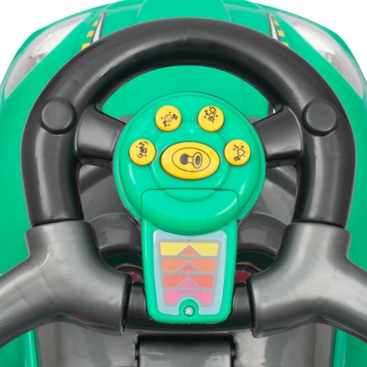 Muzikaal stuur met claxon voor nog meer plezier