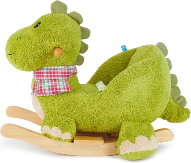 Zachte pluchen dinosaurus