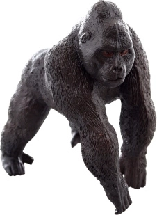 Plastic gorillafiguur
