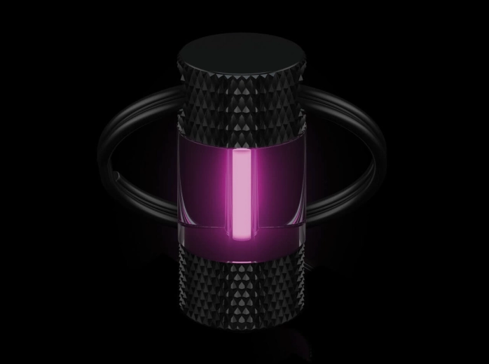 Böker Plus mini glow pink batterijloos sleutellampje - 1 stuk