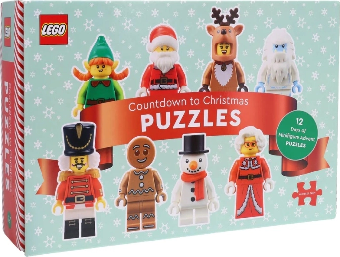 LEGO adventskalender met puzzels 12-in-1