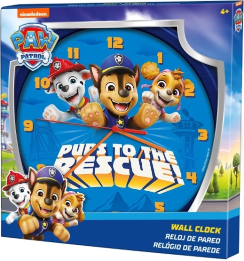 Wandklok PAW PATROL voor kinderen