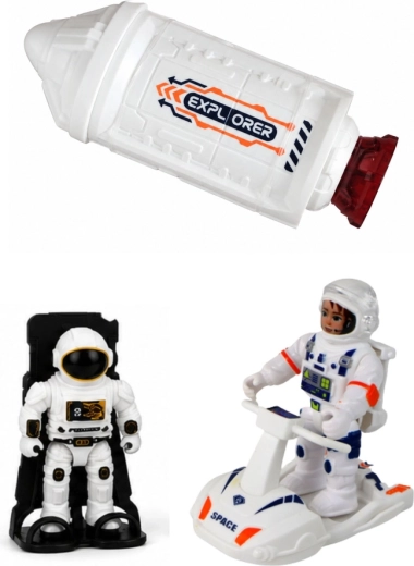Astronauten en Explorer-module voor rollenspel