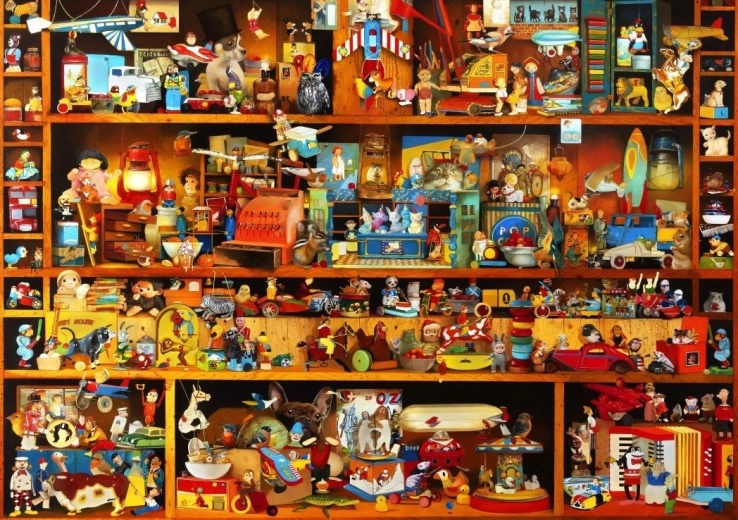 Puzzel Toy Story 1000 stukjes BLUEBIRD