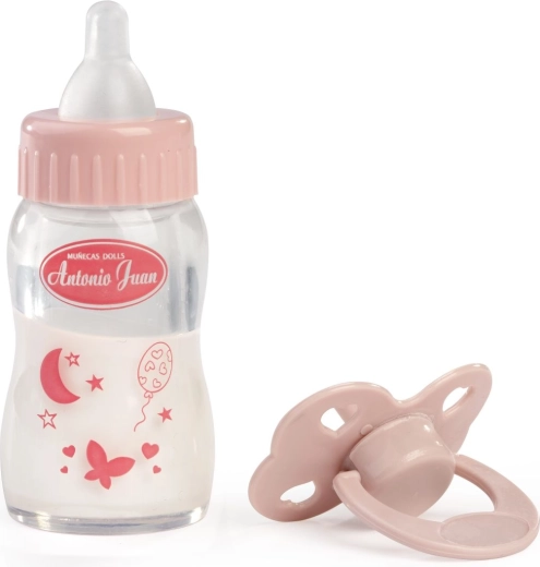 Antonio Juan set flesje en speen voor babypop