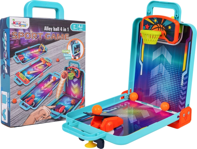 Kinderset bordspellen 4-in-1