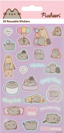Stickers met Pusheen-motief