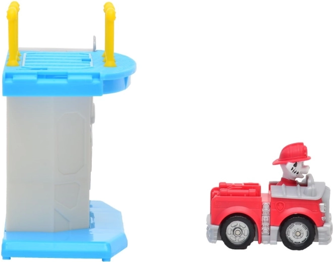 Marshalls brandweerwagen klaar voor actie