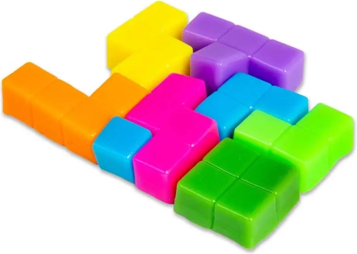 Kleurrijke geometrische onderdelen