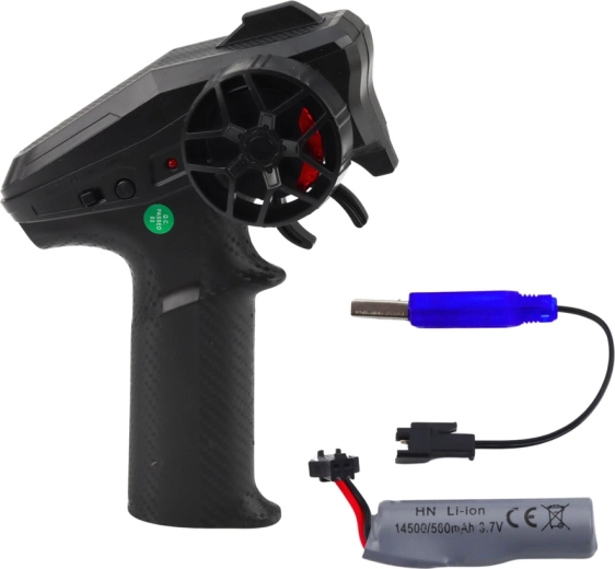 Precieze 2,4 GHz‑besturing en oplaadbare accu