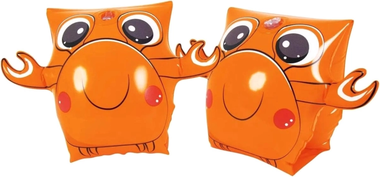 Vrolijk krabbendesign waar kinderen van houden