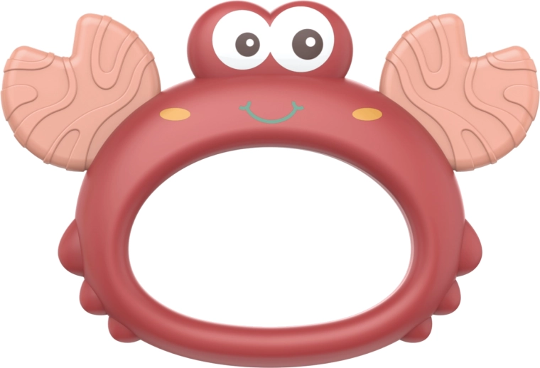 Rammelaar en bijtring krab voor baby’s