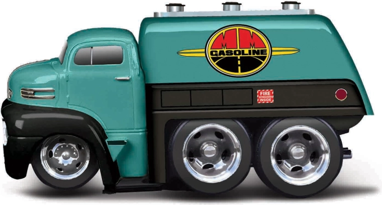 Maisto Work Rigs 1950 Ford COE tankwagen