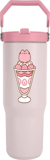 Pusheen reisbeker met oor 850 ml