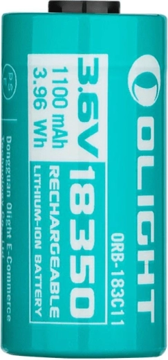 Oplaadbare batterij OLIGHT ORB-183C11 18350 1100 mAh Li-ion