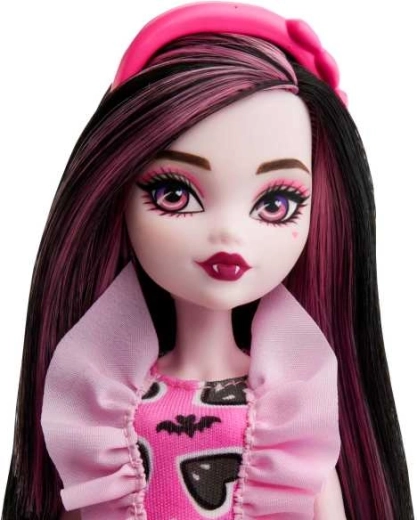 Stijlvolle roze Draculaura met iconische details