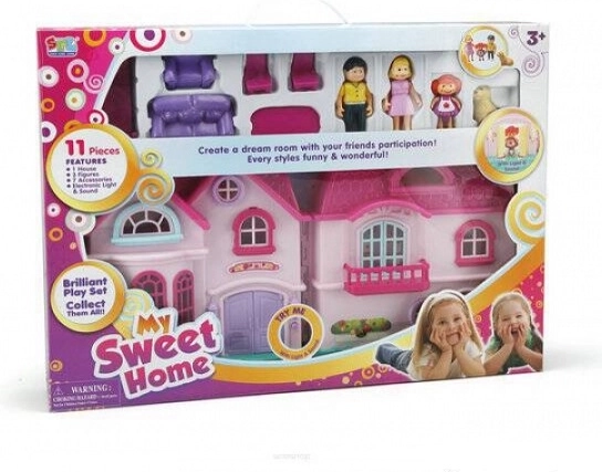 Poppenhuis met licht en geluid