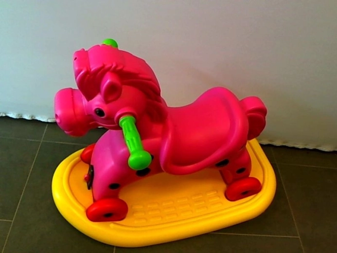 Kinder schommelpaard 2-in-1 en loopauto
