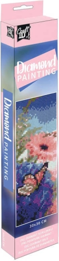 Grafix diamant schilderen mozaïek bloemen 30 × 30 cm