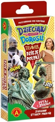 Kinderen tegen volwassenen: Geschiedenis van Polen Travel – familiespel voor onderweg