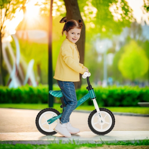 Groeít met het kind: verstelbaar stuur en zadel