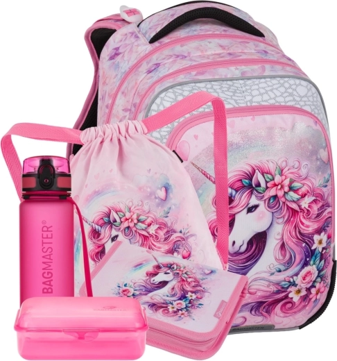 Bagmaster BETA grote schoolset voor eersteklassers met een eenhoorn