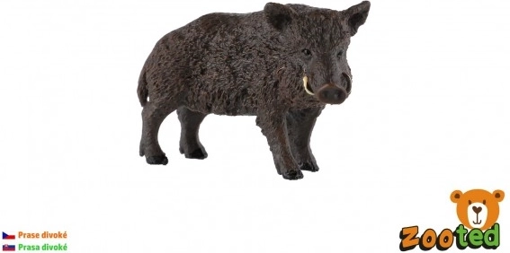 Wild Zwijn Plastic Figurine 7cm