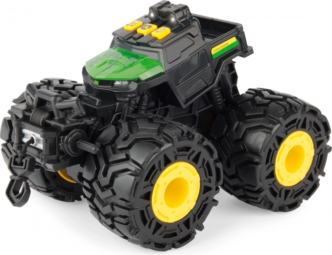 John Deere Monster Treads pick-up met effecten 17 cm