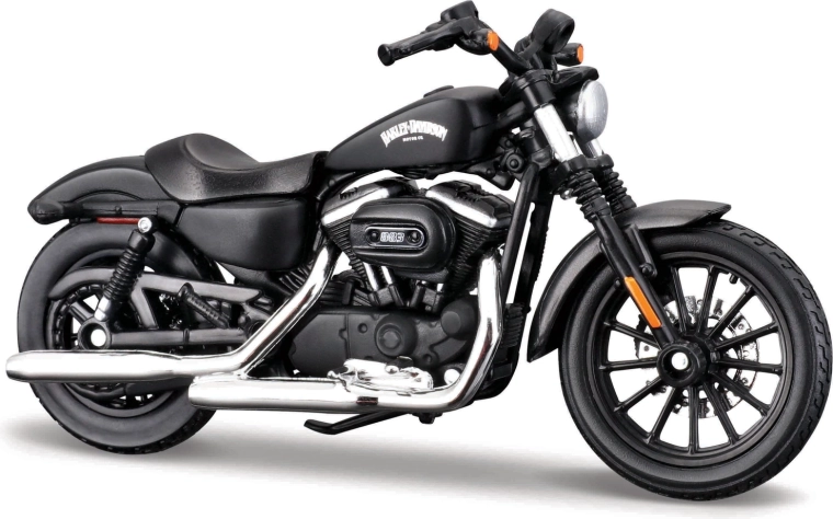 Maisto Harley-Davidson 2014 Sportster Iron 883 matzwart 1:18