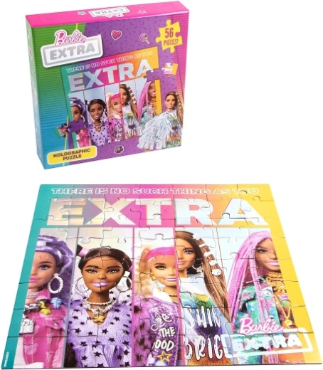 Barbie holografische puzzel 56 stukjes