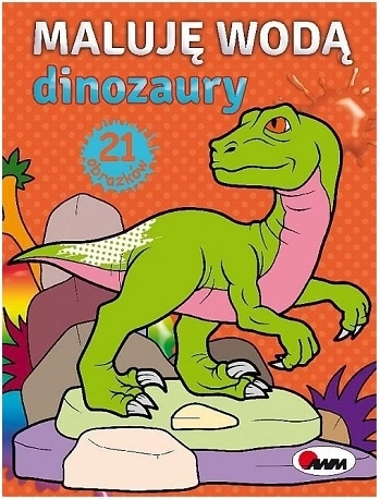 Waterkleurboek Dinosaurussen