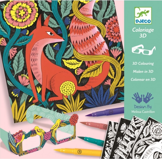 Fantasiebos met 3D-effect Djeco