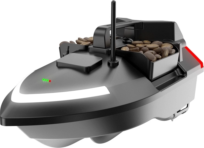 Drie hoppers voor nauwkeurig voeren