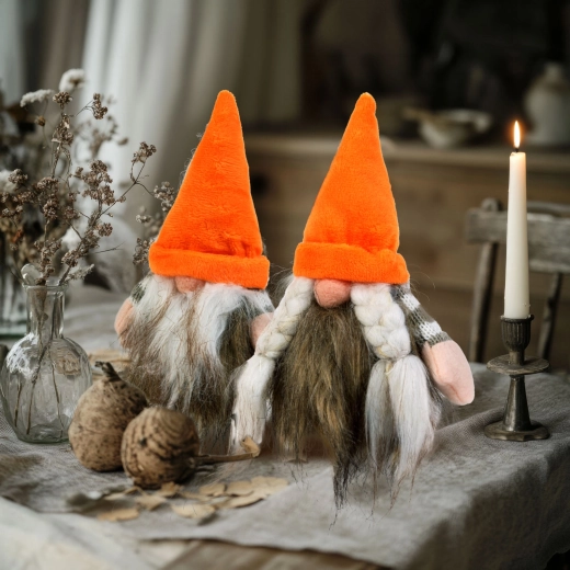 Halloween Scandinavische kabouter 15 cm - 1 stuk