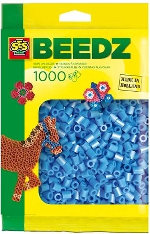 SES Creative strijkkralen blauw 1000 stuks