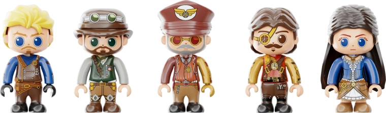 Minifiguren voor verhalend spel