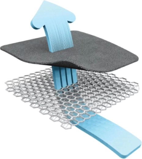 Maximale ventilatie dankzij 3D-structuur