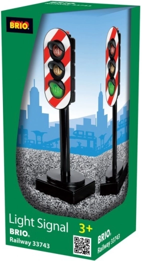 Brio verlicht spoorwegsein