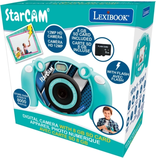 Lexibook HD-camera en fototoestel met SD-kaart